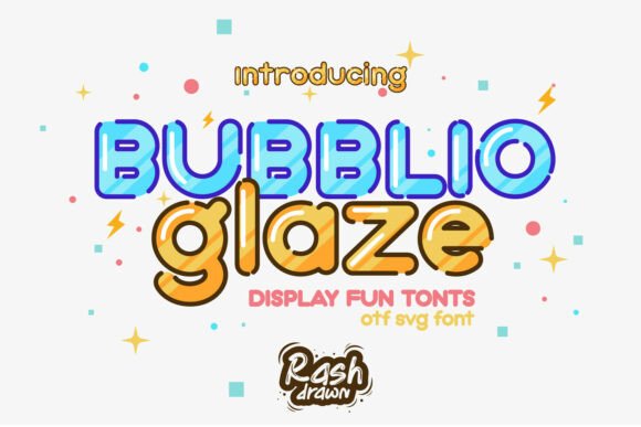 Bubblio Glaze: A Playful, Professional Display Font for Small Businesses