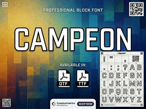 Campe: A Decorative Font That Makes Your Brand Instantly Memorable