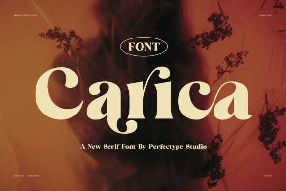 Carica: A Bold Serif Font for Editorial Impact