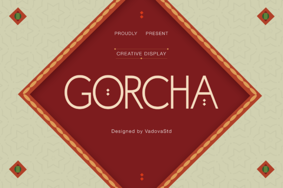Gorcha: A Distinctive Sans Serif Display Typeface for Digital Branding