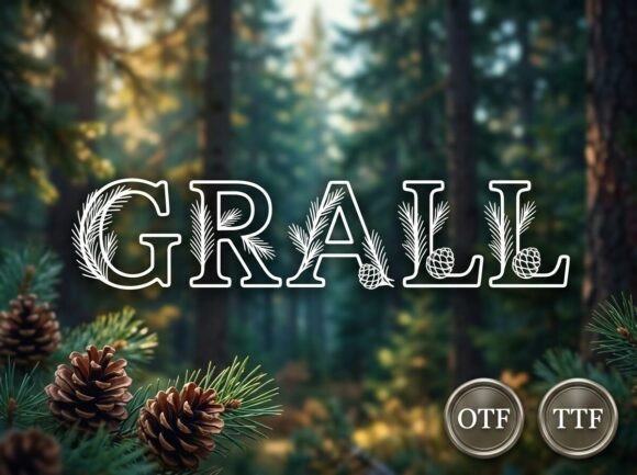 Grall: A Decorative Typeface for Editorial Impact