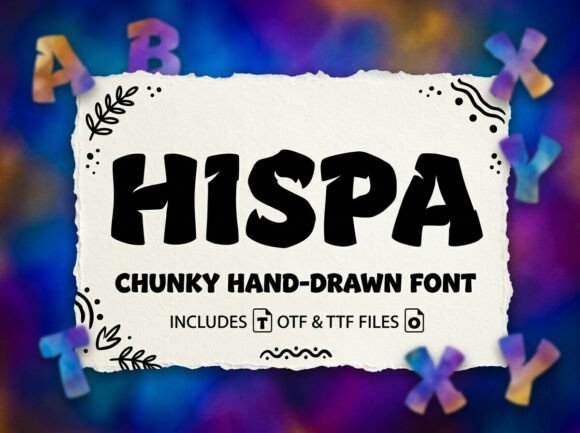 Hispa: A Decorative Display Font That Commands Attention Online