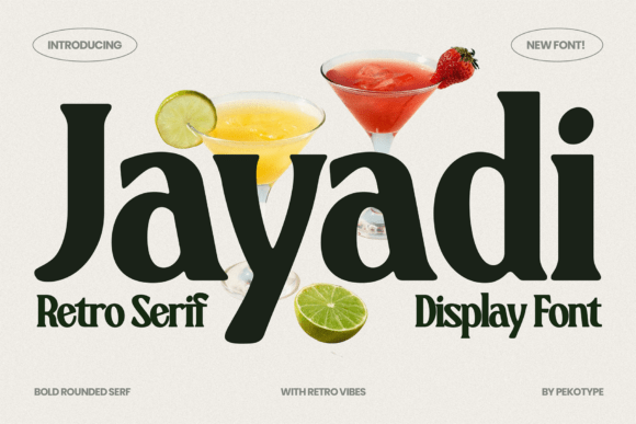 Jayadi: A Warm, Vintage Serif Font That Elevates Small Business Branding