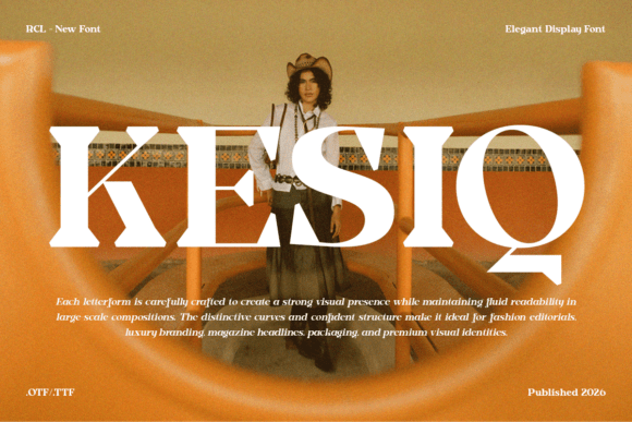 Kesiq Serif: A Bold, High-Contrast Display Font for Scroll-Stopping Campaigns