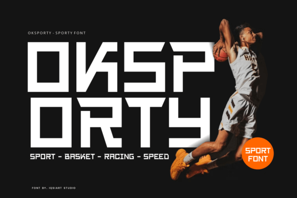 Oksporty: A Bold, Authentic Display Typeface for Thoughtful Design