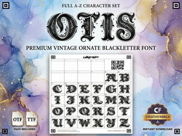 Otis: A Decorative Font That Anchors Editorial Mood