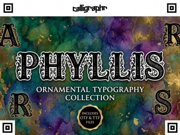 Phyllis: A Standout Decorative Font for Handmade Brands