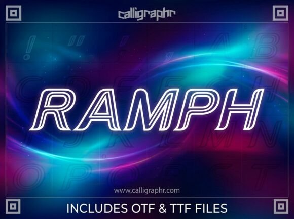 Ramph: A Standout Decorative Font for Handmade Creators