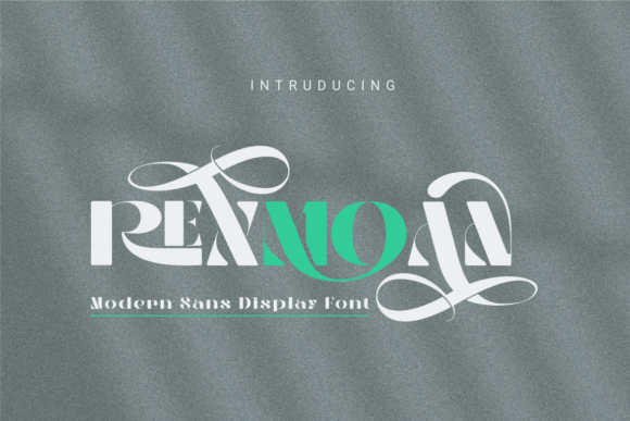 Rexmoan: A Display Font That Makes Your Headlines Stop Scrollers
