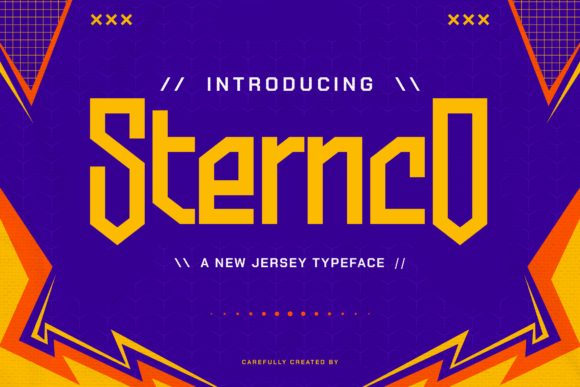 Sternco: A Bold Display Typeface for Editorial Impact