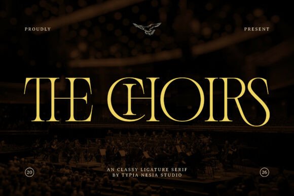 The Choirs: A Luxury Serif Font for Scroll-Stopping Brand Moments